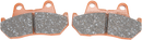 EBC Semi-Sintered Brake Pads FA69/2V