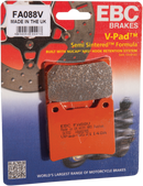 EBC Semi-Sintered Brake Pads FA88V – Long-Lasting Performance with Great Feel