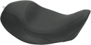 MUSTANG Forward Wide Tripper Solo Seat - Plain - Black - Dyna '06-'17 76707