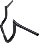 LA CHOPPERS 1-1/4" Prime Ape Bagger Handlebar - 10" - Black LA-7352-10B