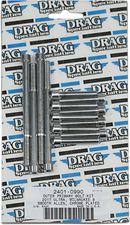 DRAG SPECIALTIES Bolt Kit - Outer Primary - Smooth/Socket-Head - Chrome - M8 MK787S