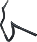 LA CHOPPERS 1-1/4" Prime Ape Bagger Handlebar - 10" - Matte Black LA-7352-10M