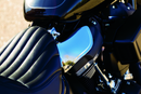 Kuryakyn Saddle Shields Heat Deflectors for 2018 Harley Davidson Softail Models - Smoke
