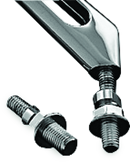 Kuryakyn Mirror Adapter for Metric Cruisers - Chrome Part 1411
