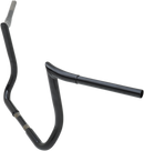 LA CHOPPERS 1-1/4" Prime Ape Bagger Handlebar - 13" - Black LA-7352-13B
