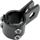 DRAG SPECIALTIES Clamp - Multi Functional - 1-1/4" - 3-Piece - Black 77-6019B