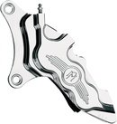PERFORMANCE MACHINE 6 Piston Chrome Caliper for 11.5-inch Dual Disc Applications - Left Side – Part 0051-2915-CH