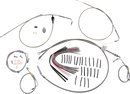 BURLY BRAND Control Kit for Early Touring Bikes with Bagger Bar Handlebars - 15" - Cruise - Stainless B30-1297
