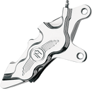 Performance Machine 6 Piston Caliper – 11.5-inch Right Chrome for Harley-Davidson Models (Part