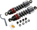 BURLY BRAND Slammer Plus Shocks - 10.5" - Chrome - XL B28-1206