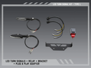 Yoshimura V2 Fender Eliminator Kit for Kawasaki - Part Number 075BG-STD-L-K