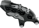 Performance Machine 6-Piston Contrast Cut Caliper for 11.5-inch Dual Disc Brakes - Right Side, Part