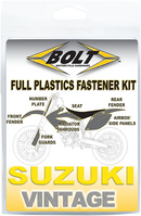 BOLT Body Work Fastener Kit - '87-'88 Suzuki RM 125/250 SUZ-8788101