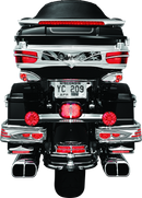 Kuryakyn Trailer Hitch 09-12 Touring with Chrome Finish and 1 7/8 Inch Trailer Ball