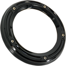 TRASK Assault Derby Cover - Gloss Black - Big Twin TM-0040BK