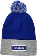 FACTORY EFFEX Yamaha Pom Beanie - Royal/Gray 23-86202
