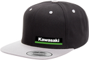 FACTORY EFFEX Kawasaki Wedge Hat - Black/Gray 23-86100