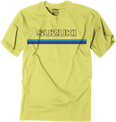 FACTORY EFFEX Suzuki Throwback T-Shirt - Yellow - Medium 23-87402