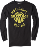 FACTORY EFFEX Suzuki Vet Long-Sleeve T-Shirt - Black - Medium 23-87412