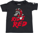 FACTORY EFFEX Toddler Honda Ride Red Wolf T-Shirt - Black - 4T 23-83324