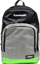 FACTORY EFFEX Kawasaki Standard Backpack - Black/Gray/Green 23-89110