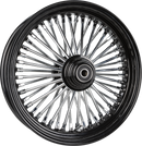 Fr 40 Spk Sd Black 16x3.5 Flst Hub 3/4" Axl 00 Ltr