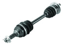 QuadBoss Rugged Axle Part 609115 for Powersports Vehicles - Precision-Ground, Stainless Steel Clamps, Fully Assembled