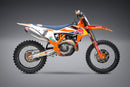 Yoshimura RS-4 Header/Canister/End Cap Exhaust Slip-On for Husqvarna and Gas-Gas 450F Models