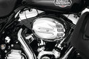 Kuryakyn Scarab Air Cleaner Cover Chrome - Stylish Upgrade for OEM Air Cleaner Assembly