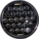 Led Headlight 5.75" 75w Black 3500/2000 Lumens