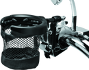 Kuryakyn Drink Holder Mesh Basket with Perch Mount for Harley-Davidson and Metric Motorcycles