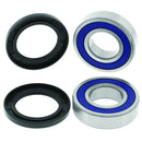 QuadBoss Wheel Bearing Kit with ABEC 3 Precision Bearings and Triple-Lip Seals for ATV and UTV