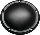 Smooth Derby Cover Satin Black Touring 16 Up