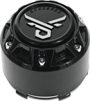 QuadBoss Wheel Cap - 110 - Black for Wagon and Barbwire Wheels