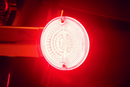 Kuryakyn Luminez LED Rear Turn Signal Inserts for Harley-Davidson 1156, Flat Style, Red - Part