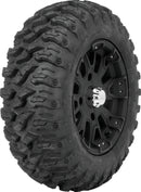QuadBoss QBT446 26x9R14 Radial Utility Tire with 8-Ply Construction and Rim Guard
