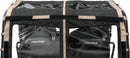 QuadBoss 15-19 Polaris Ranger 1000 Diesel Soft Rear Window for Enhanced Cab Protection