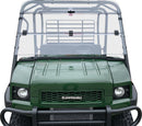 QuadBoss Folding Windshield for Kawasaki KAF620 Mule 4010 4x4 - Adjustable Polycarbonate Protection