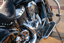 Kuryakyn Toe Rest Cruise Pegs Chrome Pair for 1-1/4 inch Engine Guards