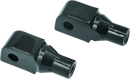 Kuryakyn Tapered Adapter for Honda OEM Peg Mounts – Gloss Black Part 8866