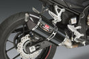 Yoshimura Exhaust Street R 77 Slip-On SS CF for Honda CBR500R (2016-2021)