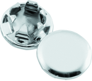 Kuryakyn Custom End Plugs for 3/8 inch Allen Bolts, Chrome Finish – Set of 6