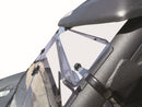 QuadBoss Folding Windshield for Can-Am Commander 800R and 1000 - Polycarbonate, Hinged Design