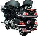 Kuryakyn LED Lighted Trunk Lid Handle for Honda GL1800 Gold Wing (2001-2005) – Chrome Finish with Red LEDs