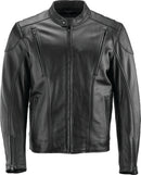 Kuryakyn River Road Race Leather Jacket for Powersports - Black, XL
