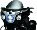 Kuryakyn Driving Light Bezels for Indian Chieftain - Chrome Accent Trim Part 5622