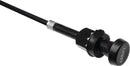Bikers Choice 80-89 FXR FLHT Black Vinyl Choke Cable with Knob Assembly - Replaces H-D 29225-79