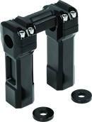 Kuryakyn 5 Inch Billet Handlebar Risers Black for Harley-Davidson