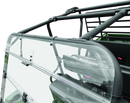 QuadBoss Folding Windshield for Kawasaki KAF620 Mule 4010 4x4 - Adjustable Polycarbonate Protection