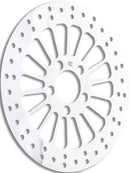 Bikers Choice 00-17 Big Twin Low and Slow 11.5 Inch Front Brake Rotor Polished for Harley Models